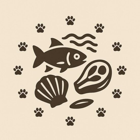 Dehidrēti zivju gaļas un citi jūras produkti