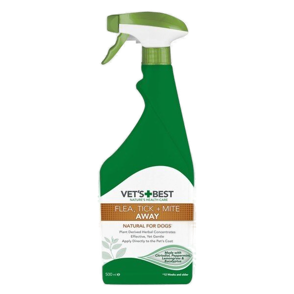 VETS BEST UNTIL. TICK AND FLEA REPELLENT 500ML FOR DOGS