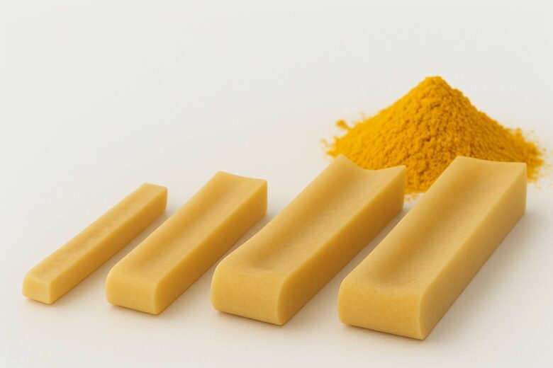 CHEESE CHURPI with turmeric dogs