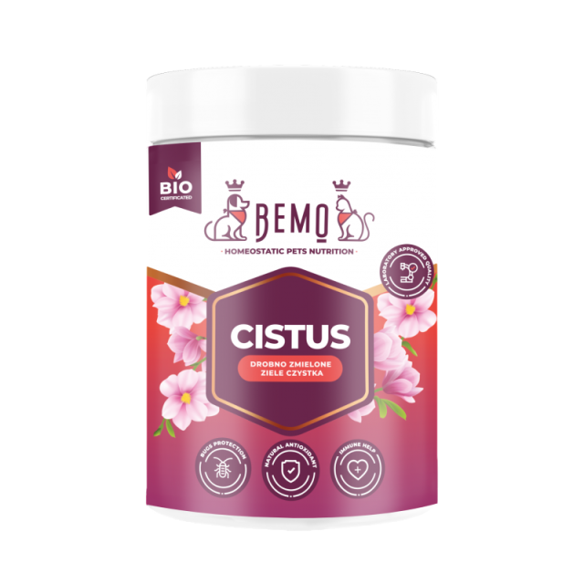 JAUNUMS BEMO CISTUS pulveris pret parazītiem 130 g