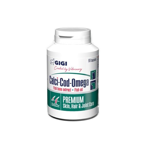 GIGI CALCI-COD-OMEGA for dogs and cats 90 capsules