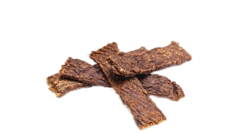 Goat meat strips