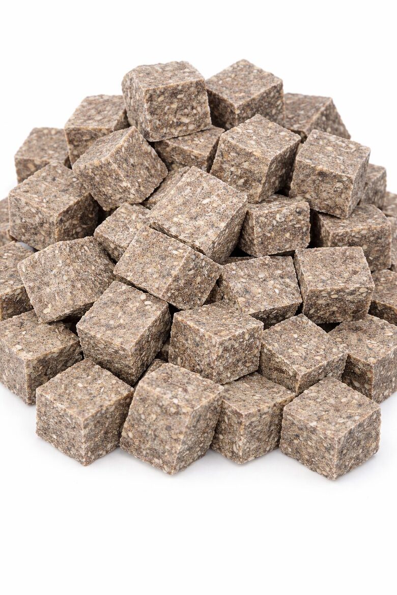 Cod meat and bone biscuit