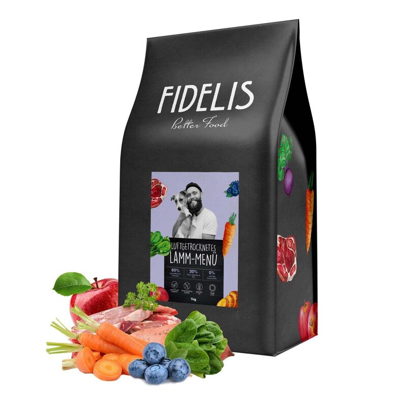 FIDELIS jēra gaļas dehidrēta svaigbarība 1 kg