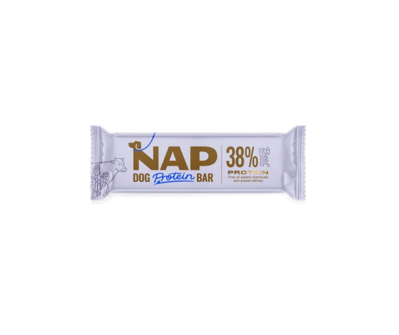  DOG NAP proteīna batoniņš ar LAVANDU un liellopu 50 gr