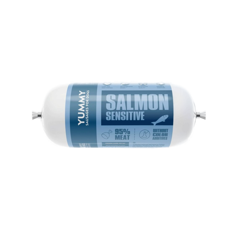 NF YUMMY SALMON meal-steamed in sausage 400 g