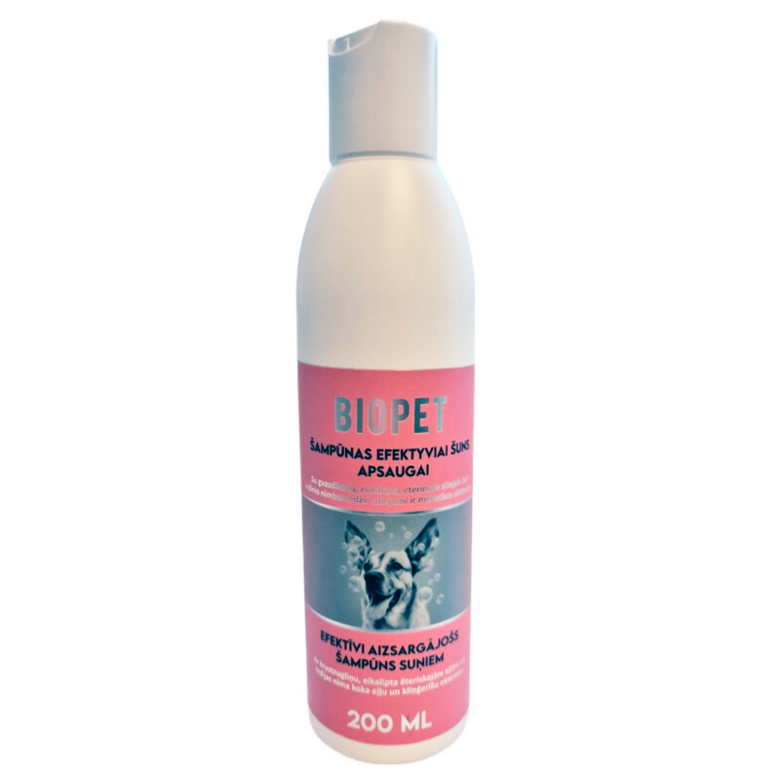 BIO PET. SHAMPOO AGAINST PARASITES 200ml