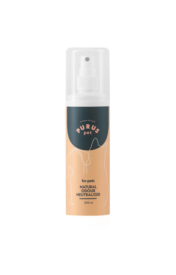 Purus Pet Natural ODOUR NEPATĪKAMA AROMĀTA  netralizētājs 200 ml