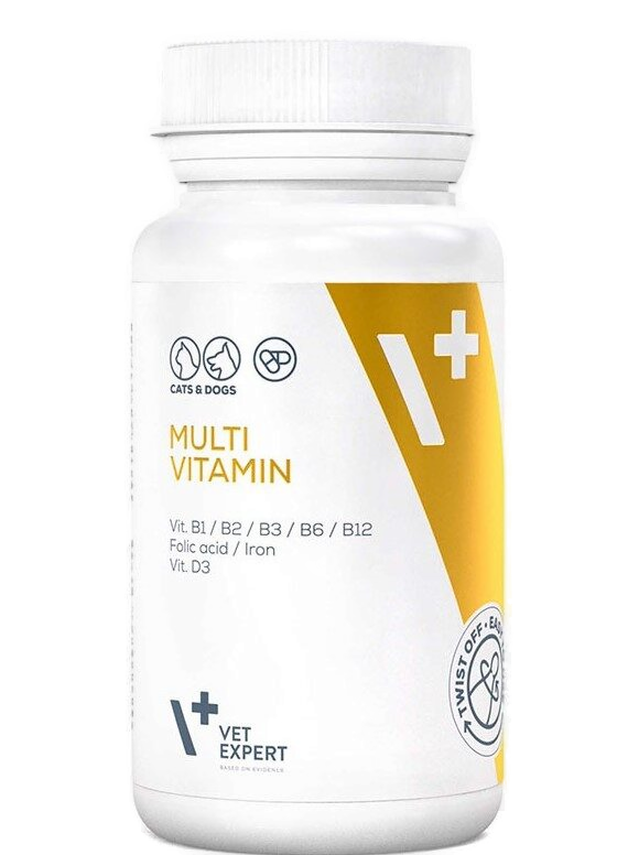 Vetexpert multivitamīni kaķiem un suņiem. 30 kapsulas