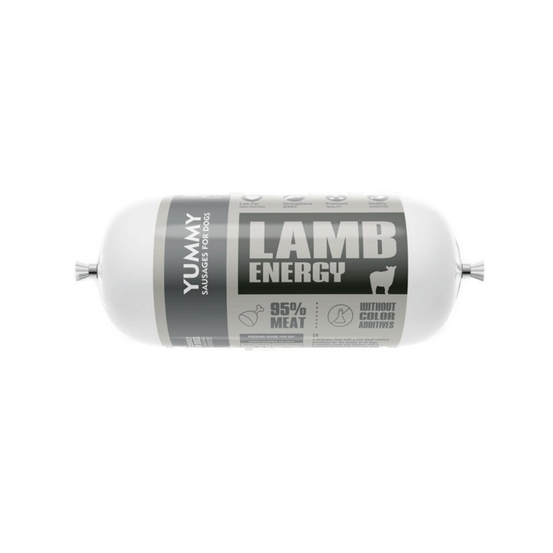 NF YUMMY LAMB meat meal - steamed in sausage 400 g