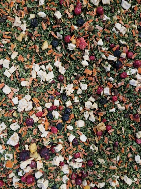 LUNDERLAND dārzeņu, ogu un augļu mix  80 g