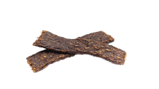 Deer meat strips
