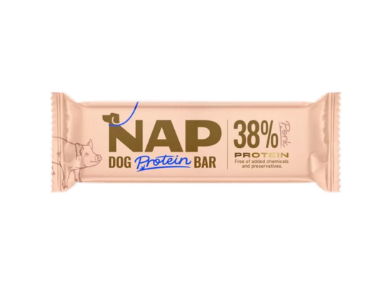DOG NAP proteīna batoniņš  ar cūkgaļu 50 gr