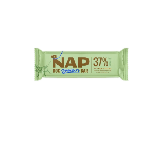DOG NAP proteīna batoniņš ar insektiem 50 gr