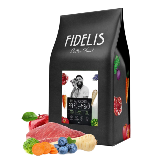 FIDELIS zirga gaļas dehidrēta svaigbarība  1 kg