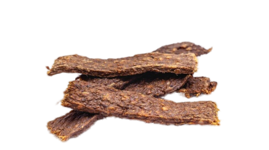 Lamb meat strips
