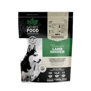 NF LAMB DINNER Lamb Meat Dinner Burgers - 1 kg