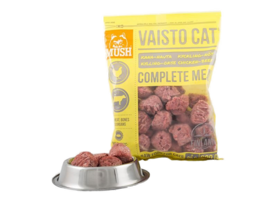 Mush VAISTO CAT chicken with beef for cats. 800 g