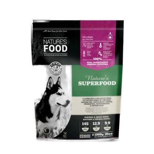 NF SUPERFOOD Chicken Meat Burgers with Fresh Eggs and Yogurt for Puppies - 1kg