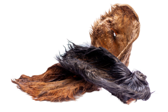 Beef ear with fur