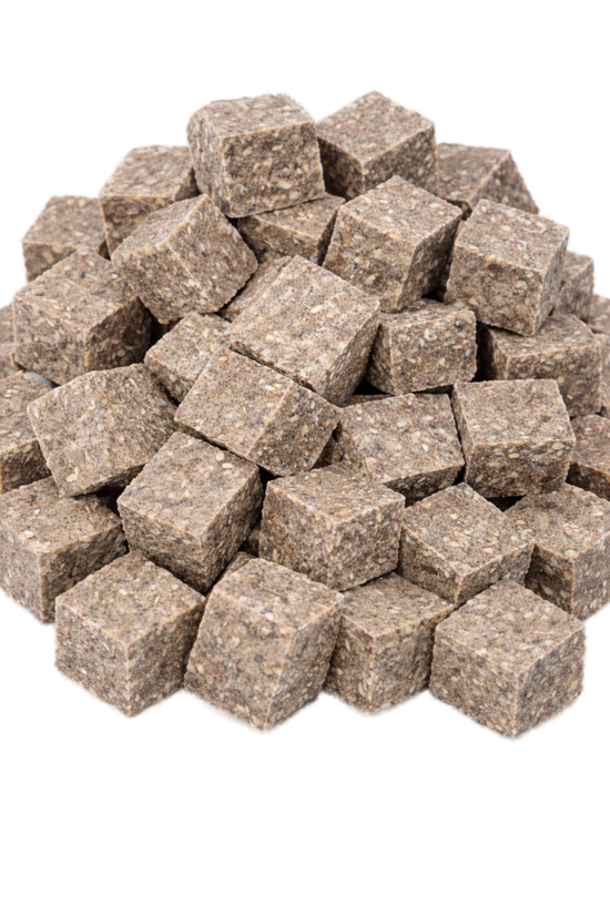 Cod meat and bone biscuit
