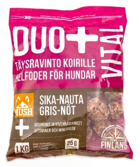 Mush DUO VITAL pork and beef meal. 1 kg