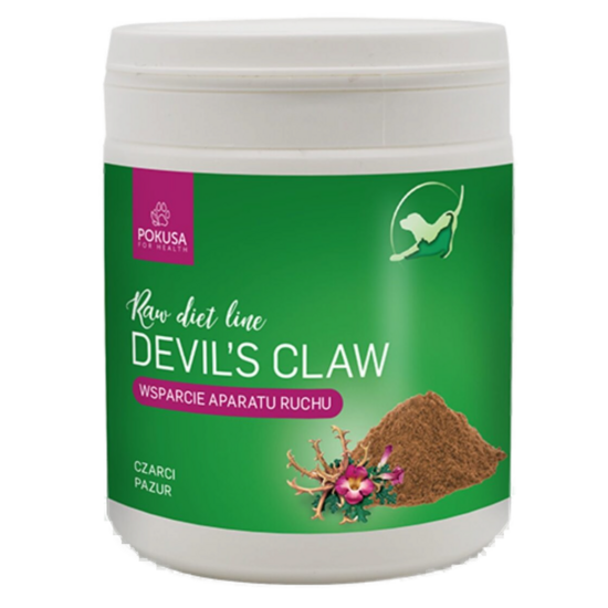 POKUSA DEVIL ROOT POWDER for movement and mobility support 100 g
