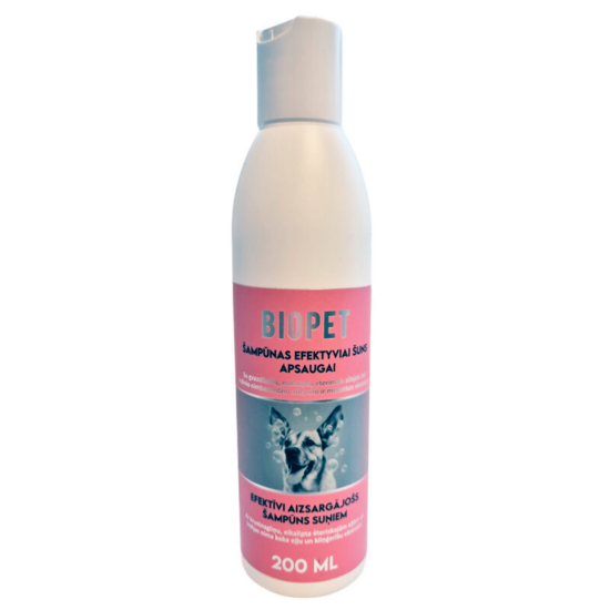 BIO PET. SHAMPOO AGAINST PARASITES 200ml