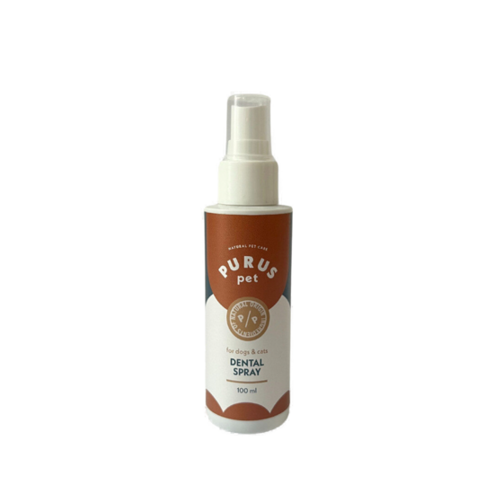 Purus Pet. Spray for dental care for dogs and cats, 100 ml