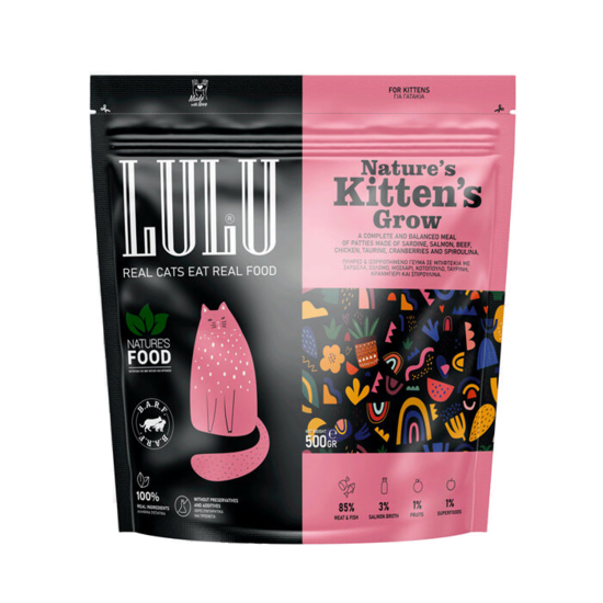 NF LULU meatballs for kittens 500 g