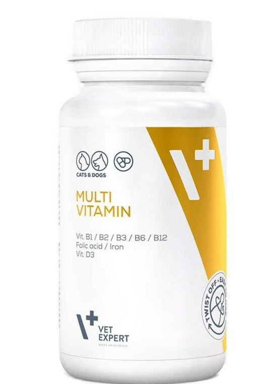 Vetexpert multivitamins for cats and dogs. 30 capsules