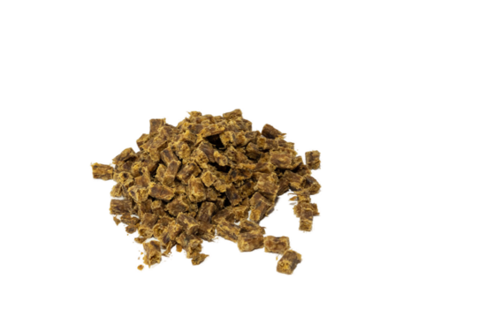 Chicken meat cubes for training