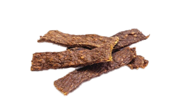 Horse meat strips