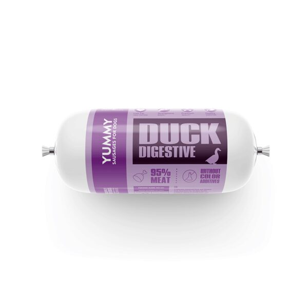 NF YUMMY DUCK SAUSAGE LARGE PACK 8 kg (20 x 400g sausages)