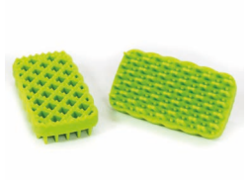 PROCYON. Double-sided silicone comb