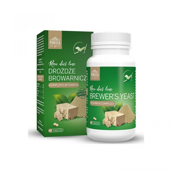 POKUSA BREWERS YEAST prebiotic and group B vitamins 120 tablets