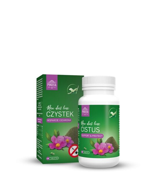 POKUSA CISTUS for the prevention of internal and external parasites 120 tab