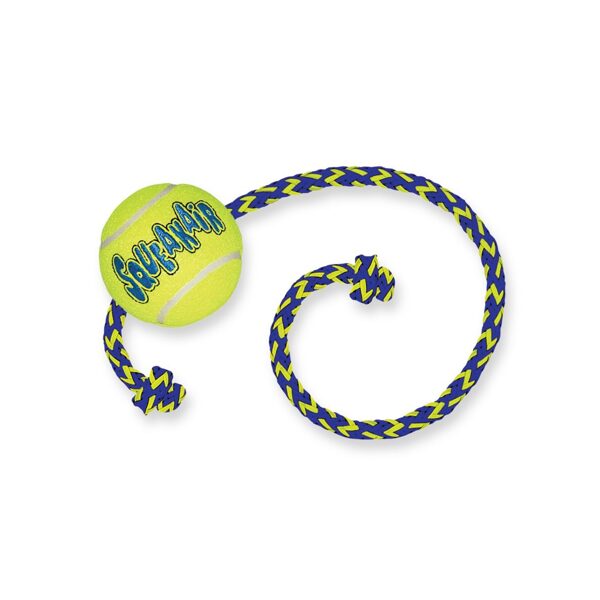  KONG Squeakair Ball with Rope