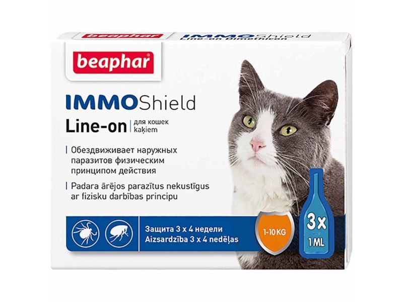 BeapHar IMMO SHIELD for cats against external parasites