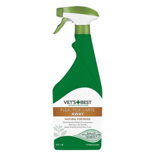 VETS BEST UNTIL. TICK AND FLEA REPELLENT 500ML FOR DOGS